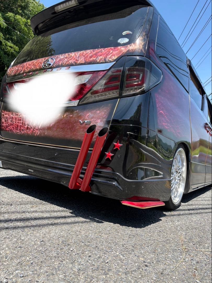 20ヴェルファイア　竹槍