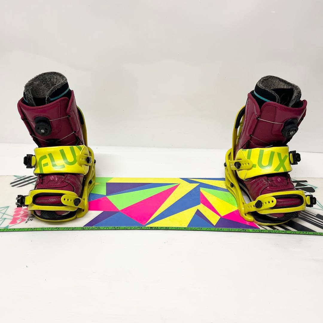 レディース　K2 FLUX スノボセット　フラックス　女性用　スノーボード　美品