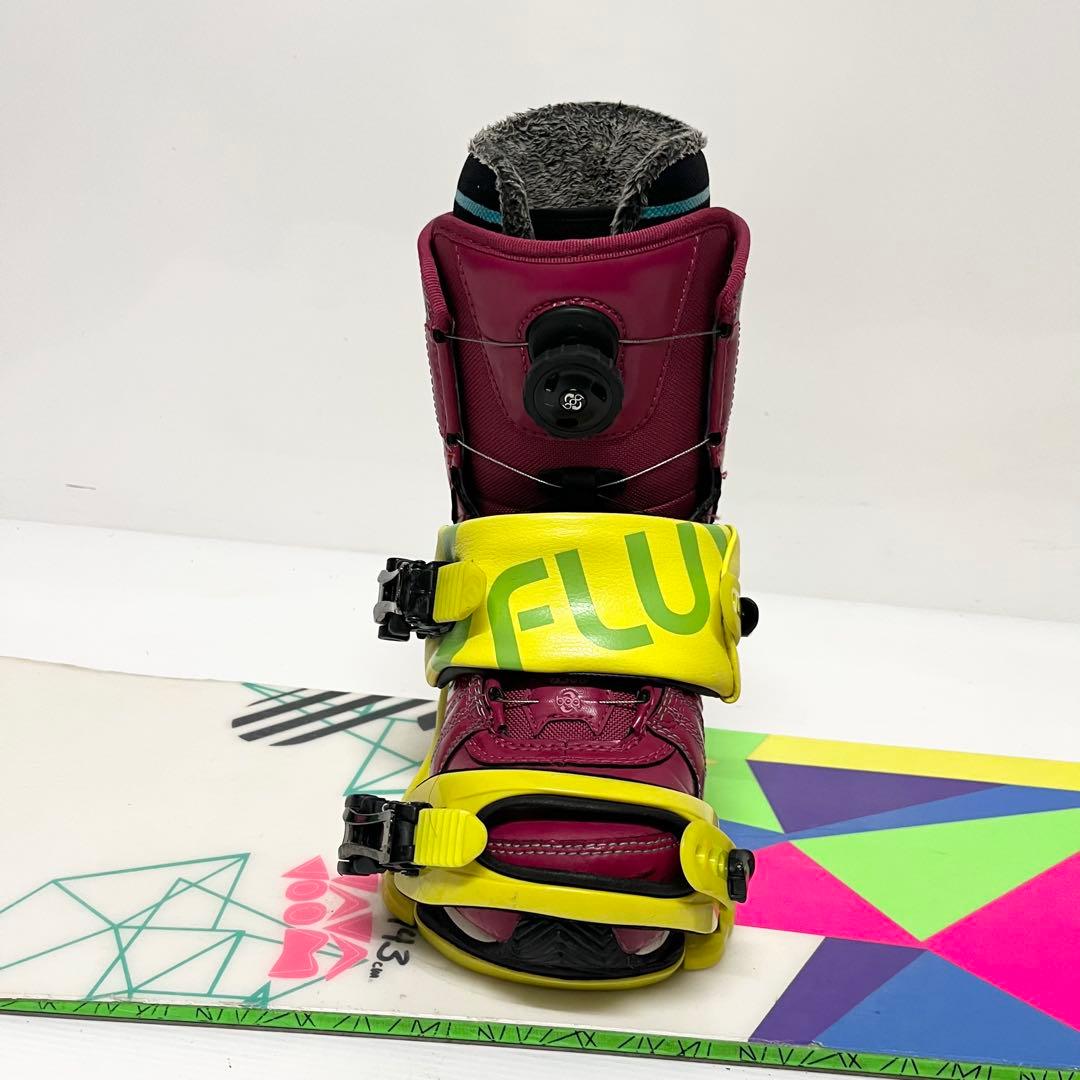 レディース　K2 FLUX スノボセット　フラックス　女性用　スノーボード　美品