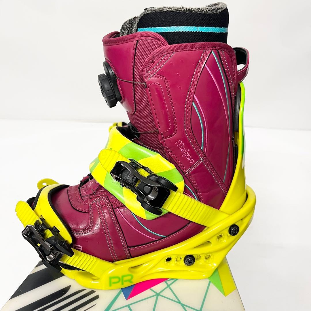 レディース　K2 FLUX スノボセット　フラックス　女性用　スノーボード　美品