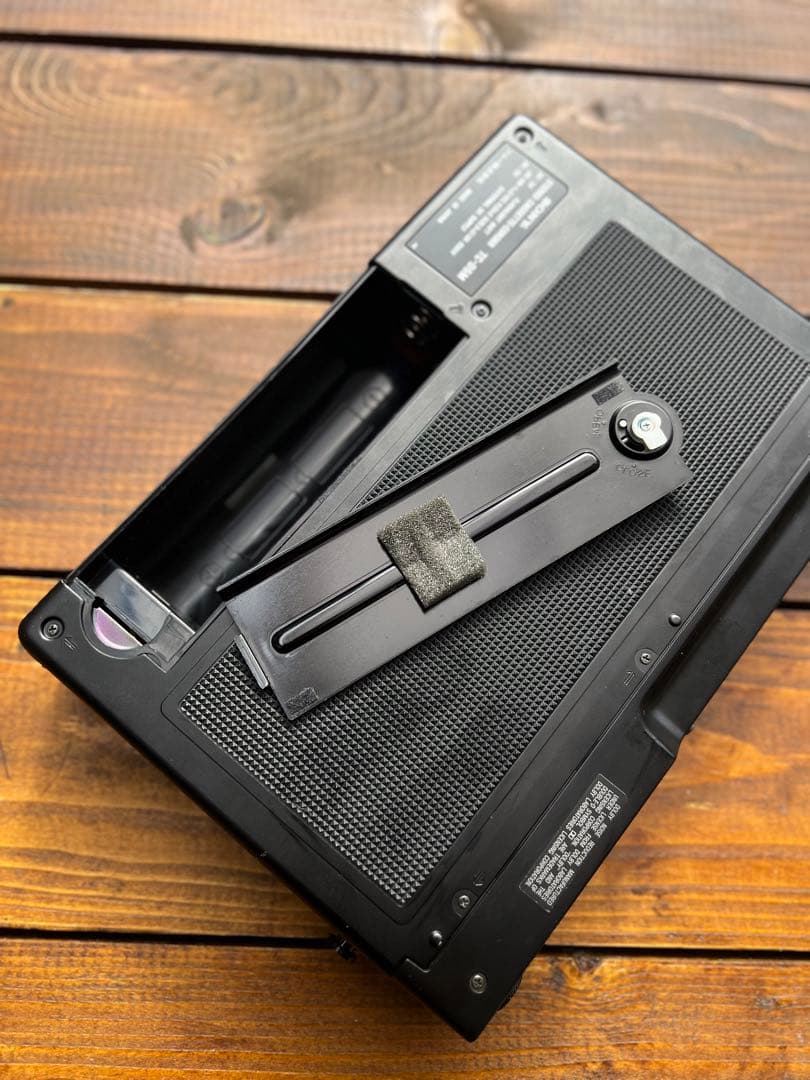 【美品】【電確認済み】SONY TC-D5M カセットプレイヤー。専用カバー付