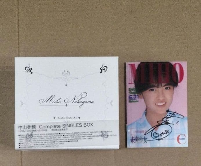 中山美穂 CD Complete SINGLES BOX 初回限定生産 DVD付