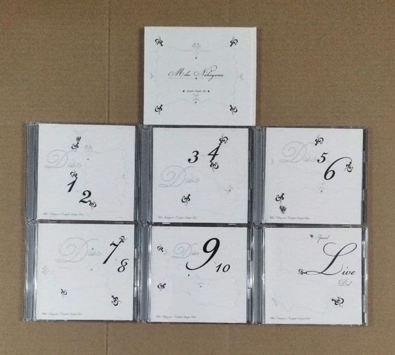 中山美穂 CD Complete SINGLES BOX 初回限定生産 DVD付