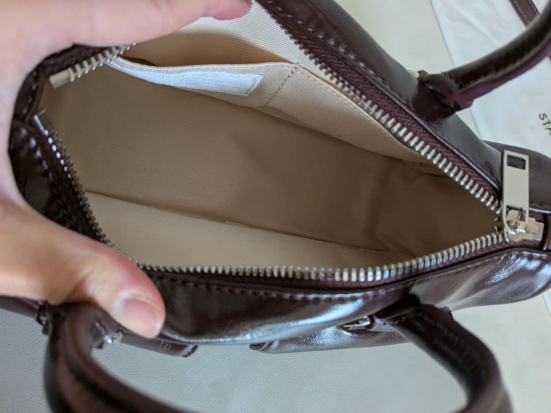 STAND OIL　バッグ　チャビーハーフバッグ　 マロン　 ショルダーバッグ