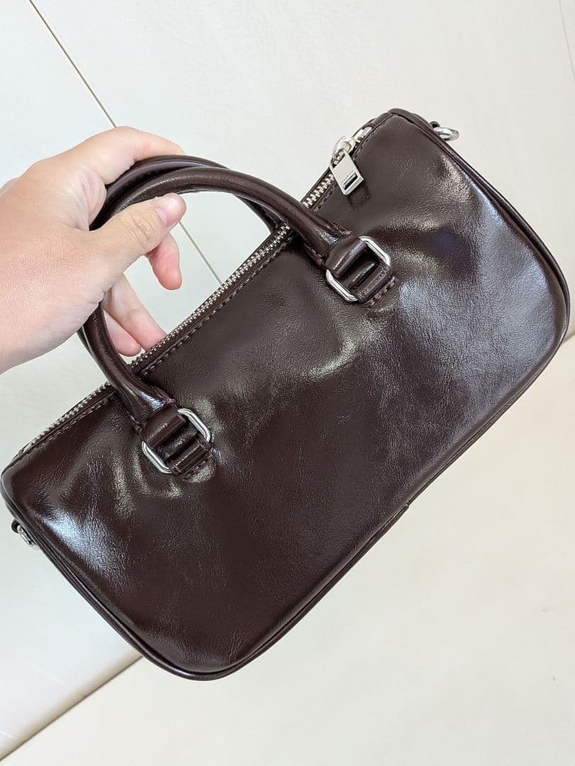 STAND OIL　バッグ　チャビーハーフバッグ　 マロン　 ショルダーバッグ