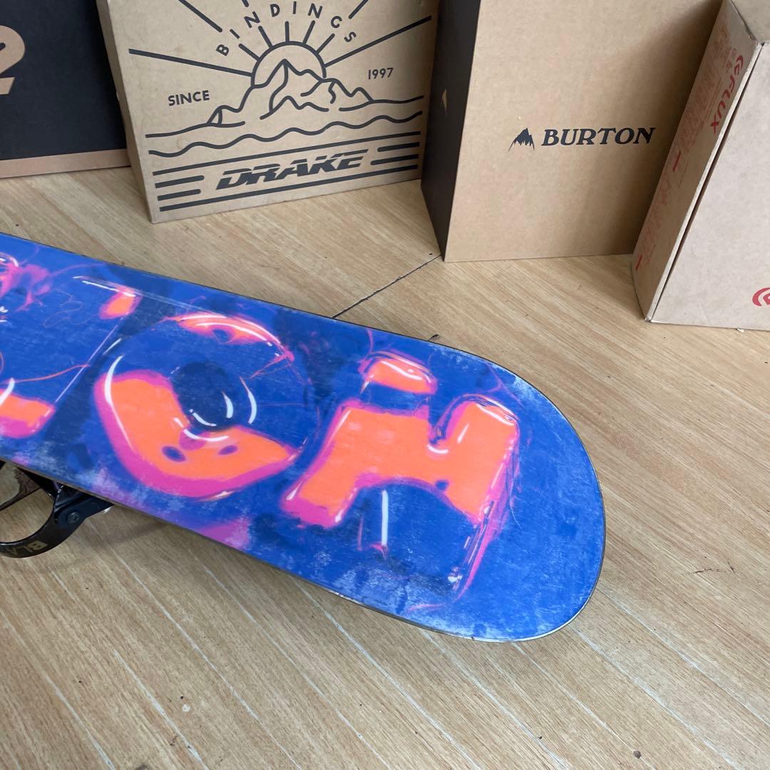 SALOMON×B＆W　サロモン　バインディング付　スノーボードセット