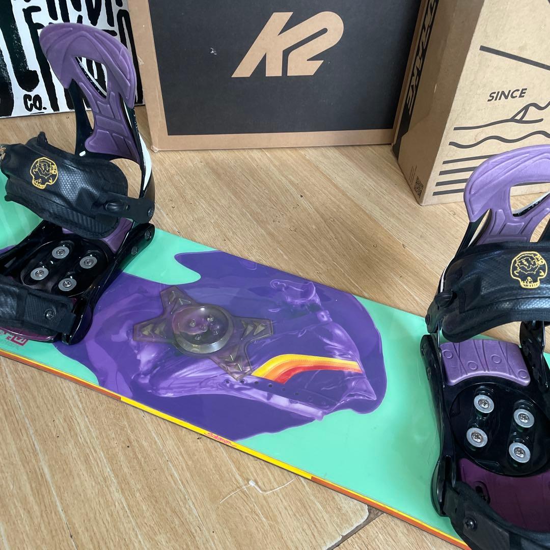 SALOMON×B＆W　サロモン　バインディング付　スノーボードセット