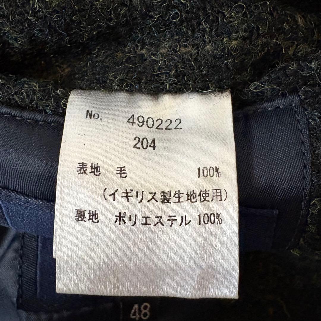 【サイズ48】Harris Tweed ×g-stage ウールジャケット
