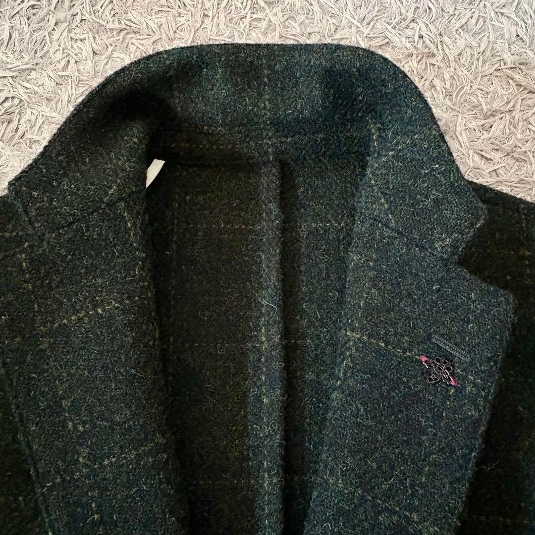 【サイズ48】Harris Tweed ×g-stage ウールジャケット
