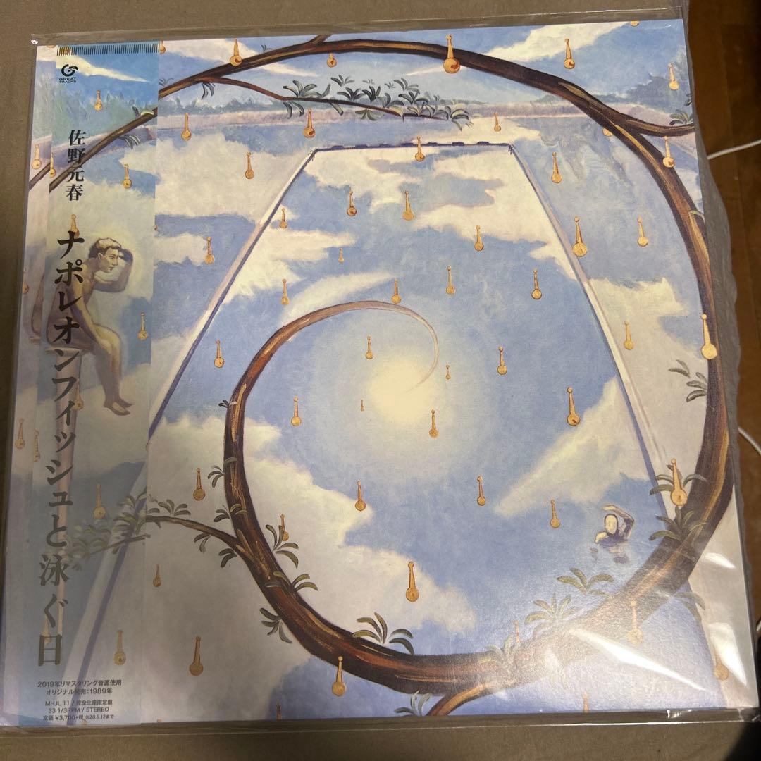 佐野元春　ナポレオンフィッシュと泳ぐ日 レコード