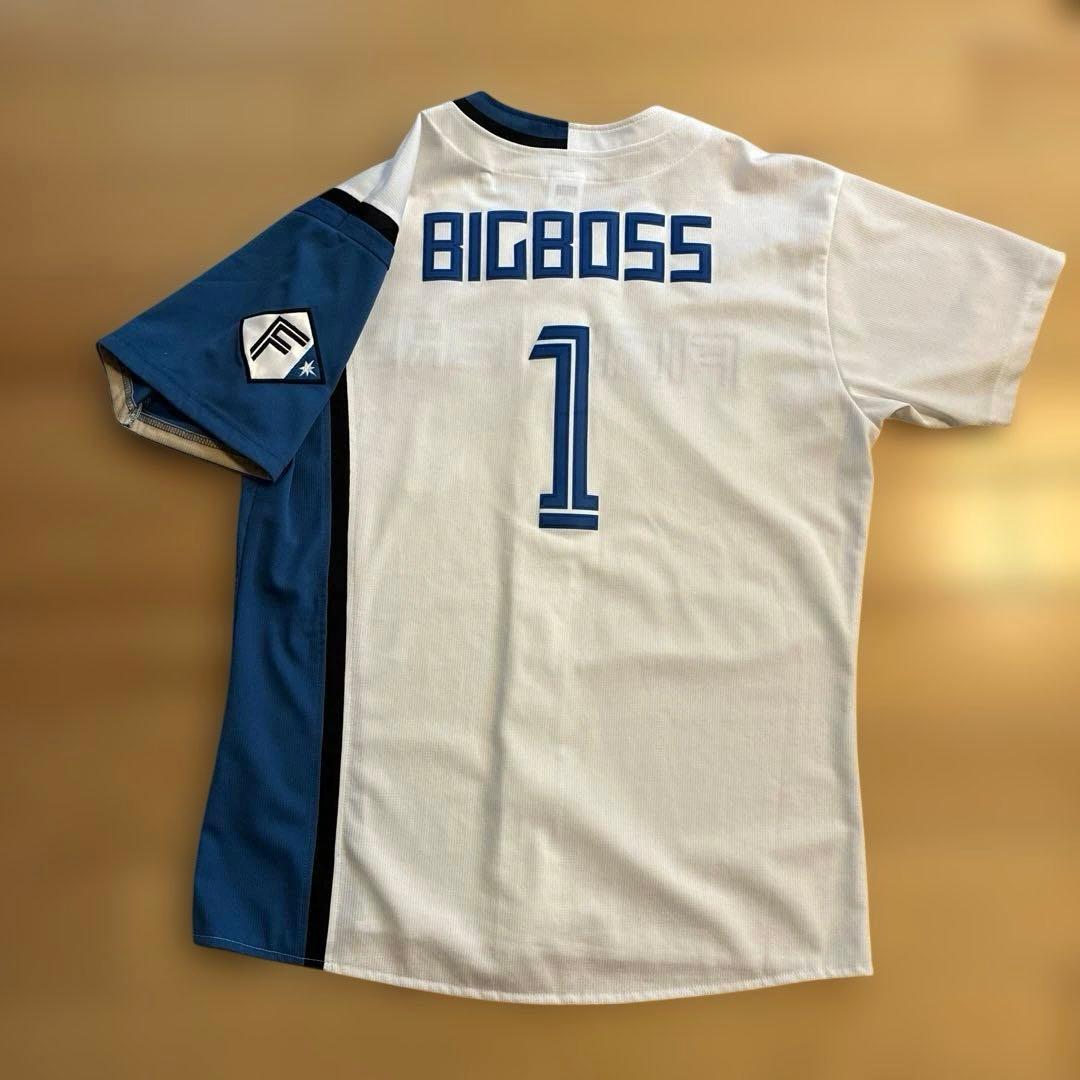 新庄剛志　日本ハムBIG BOSS ユニフォーム M