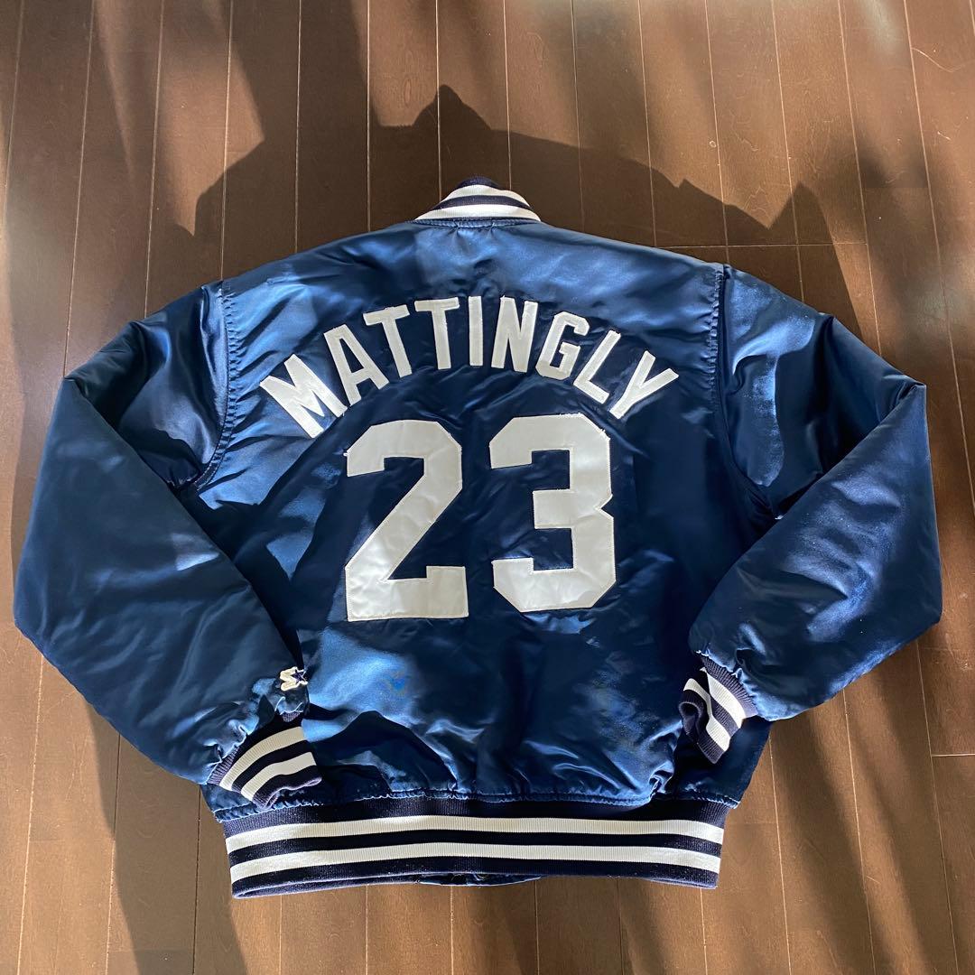 希少 90s USA製 NYヤンキース マッティングリー スタジャン ビンテージ
