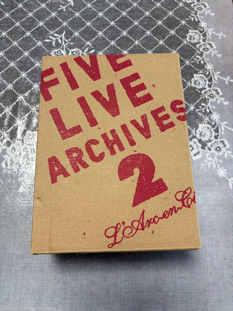 L'Arc~en~Ciel FIVE LIVE ARCHIVES 2 DVD美品