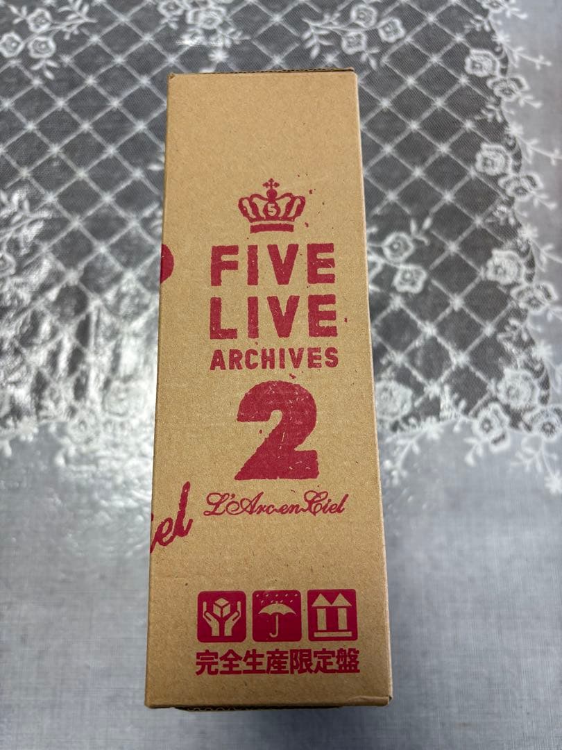 L'Arc~en~Ciel FIVE LIVE ARCHIVES 2 DVD美品