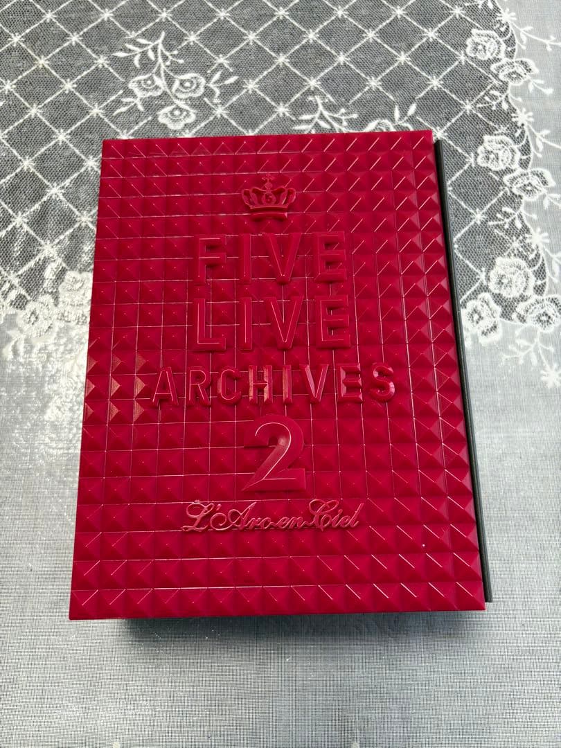 L'Arc~en~Ciel FIVE LIVE ARCHIVES 2 DVD美品