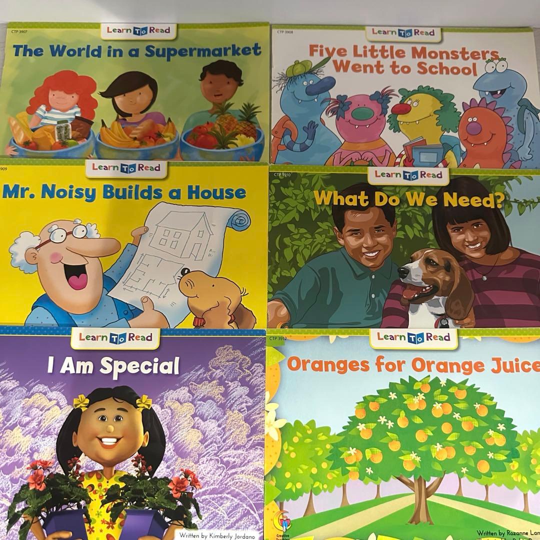 英語教材 CTP Learn To Read 1-2 24冊& CD4枚