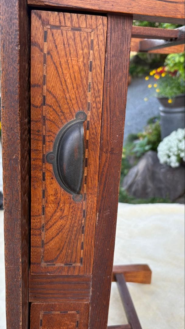 古民具　文机　飾り台　大正　昭和初期　アンティーク　オブジェ