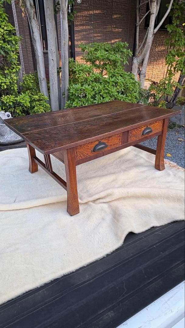 古民具　文机　飾り台　大正　昭和初期　アンティーク　オブジェ