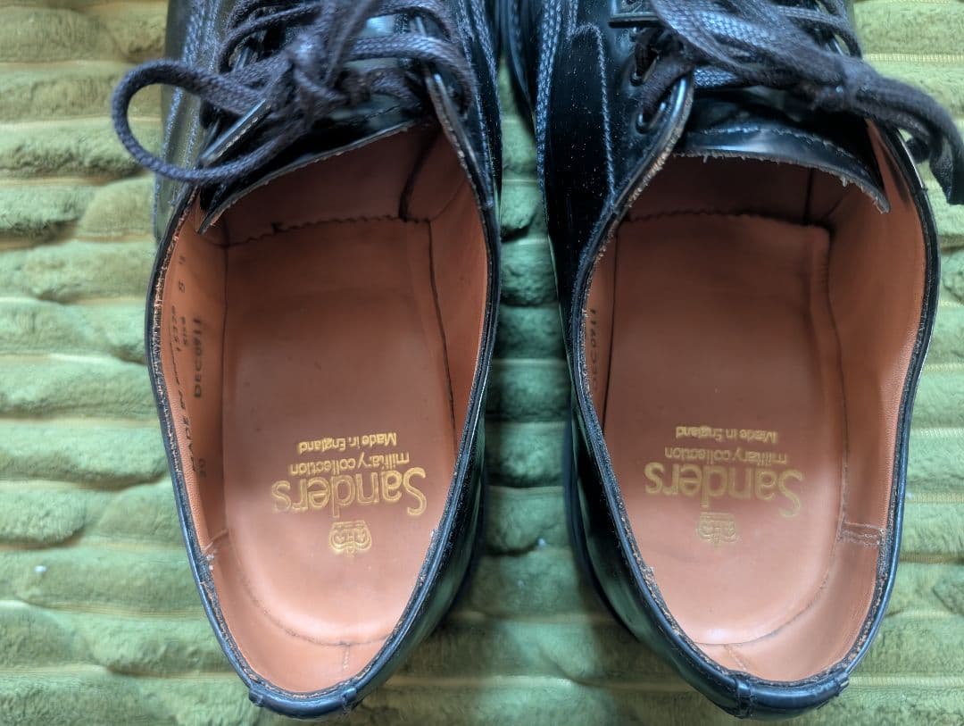 t*s様 SANDERS サンダース　1522B プレーントゥ