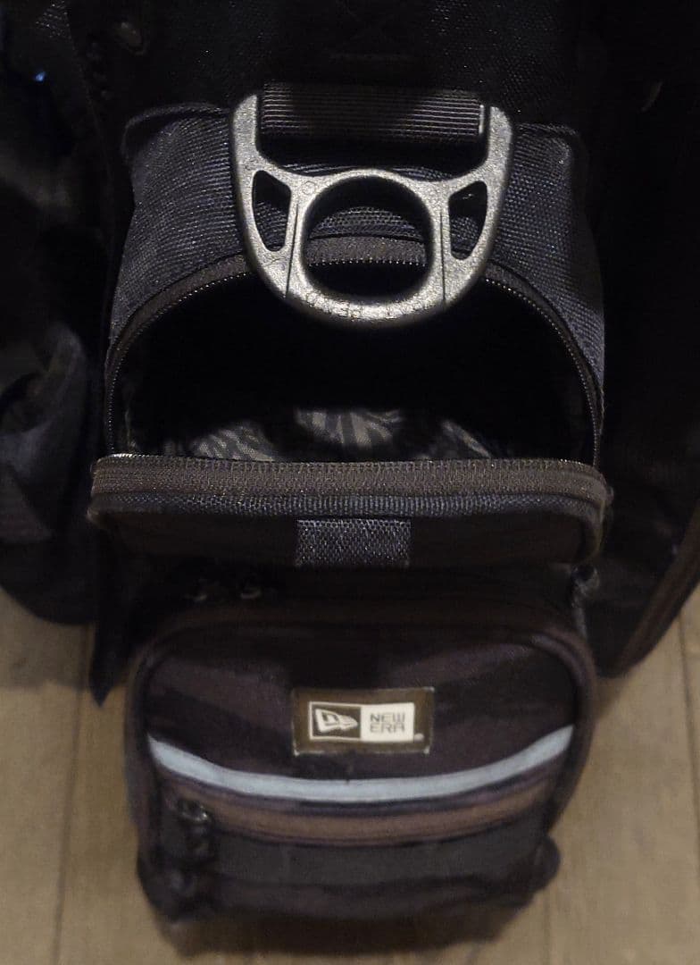 NEWERA キャディーバッグ スタンドタイプ タイガースカモ ネイビー