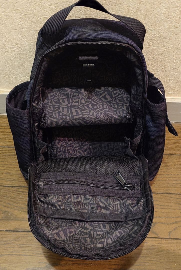 NEWERA キャディーバッグ スタンドタイプ タイガースカモ ネイビー