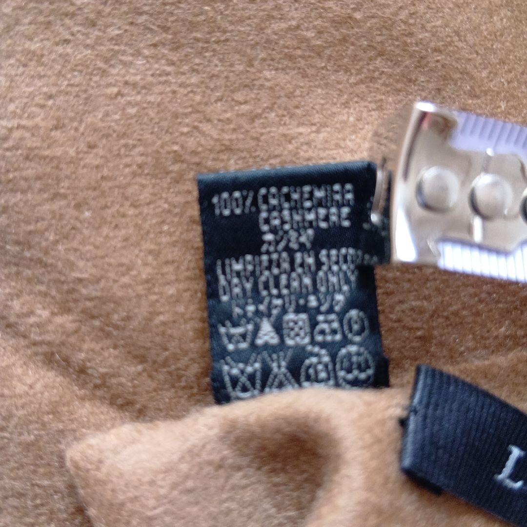 M*p様 LOEWE ブラウン マフラー フリンジ付き