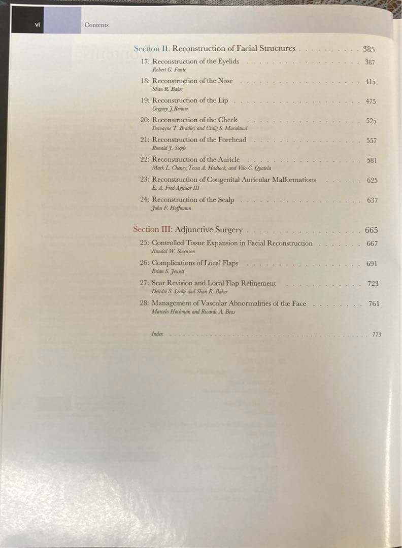 健康・医学 Local Flaps in Facial Reconstruction