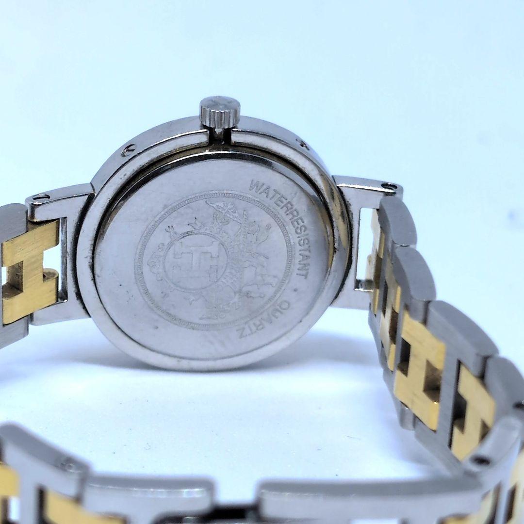 【正規】エルメス クリッパー 118480 QZ レディース 腕時計 難あり