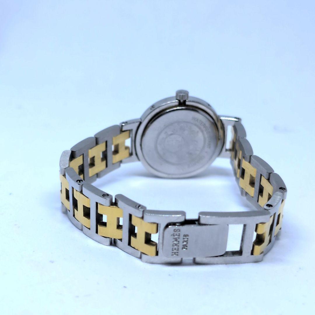 【正規】エルメス クリッパー 118480 QZ レディース 腕時計 難あり