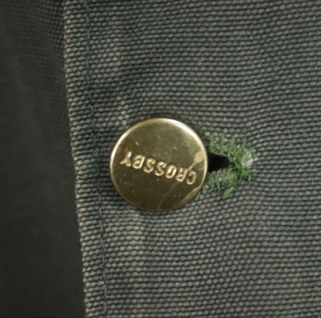 CROSSBY　ダックカバーオール　ワークジャケット 黒チョアコート　カーハート