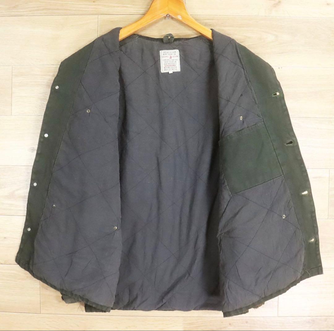 CROSSBY　ダックカバーオール　ワークジャケット 黒チョアコート　カーハート