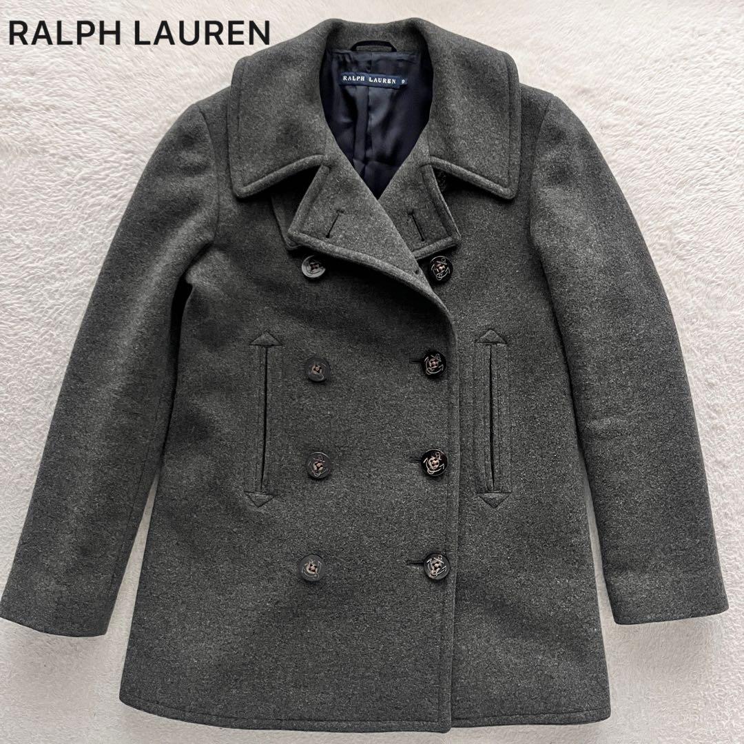 極美品✨RALPH LAUREN ラルフローレン ピーコート メルトンウール