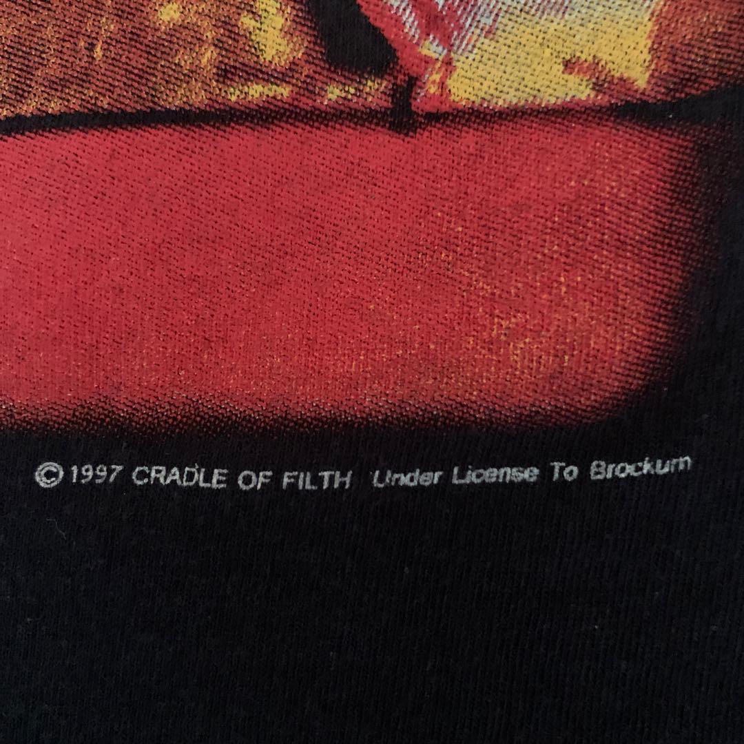 90s クレイドル オブ フィルス デザイア ミー ライク サタン　ロンT