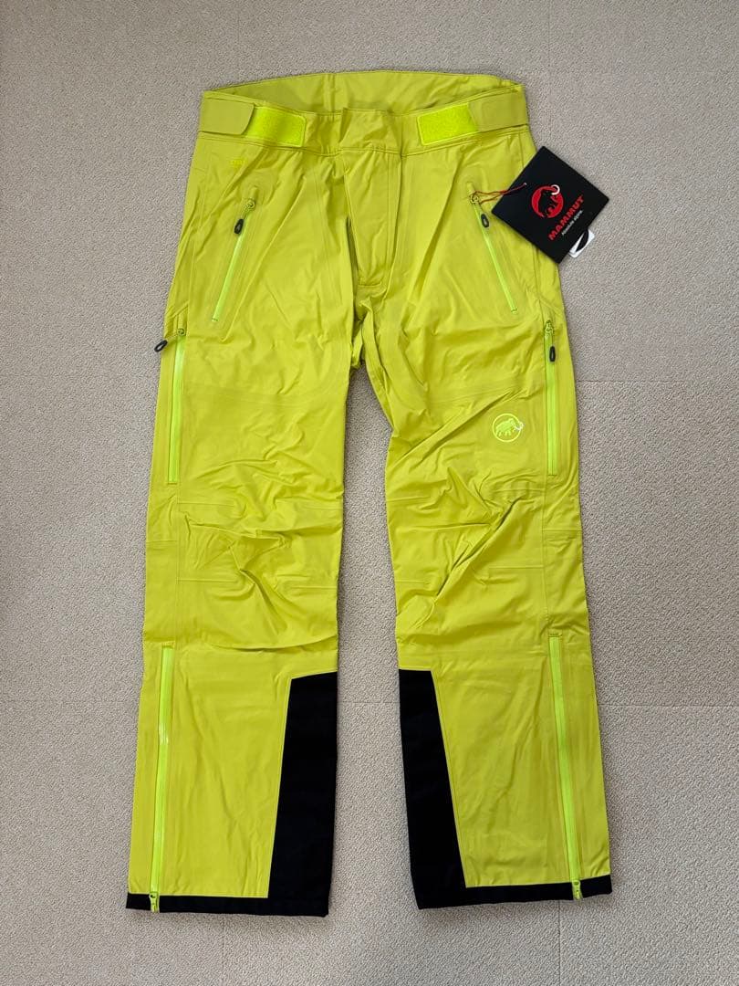 MAMMUTマムート　スノーシャワーパンツ　メンズ　Mサイズ 新品！