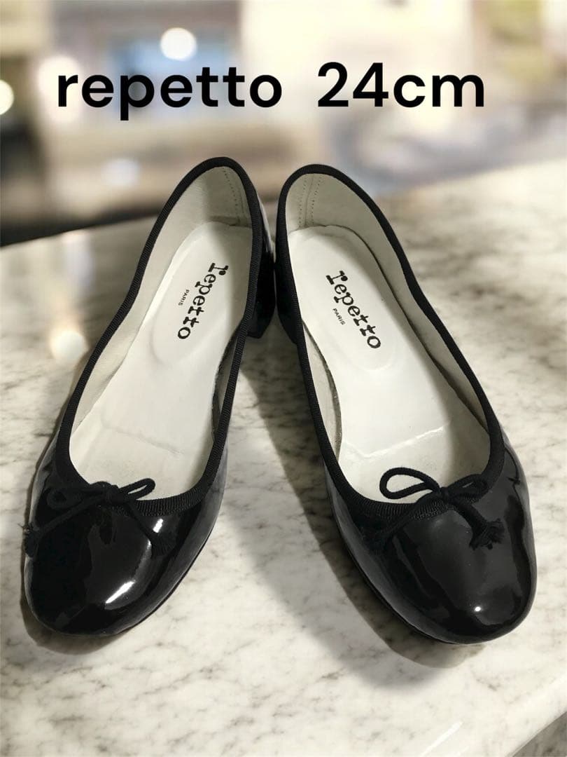 repetto Cendrillon レペット サンドリオンブラック 37サイズ