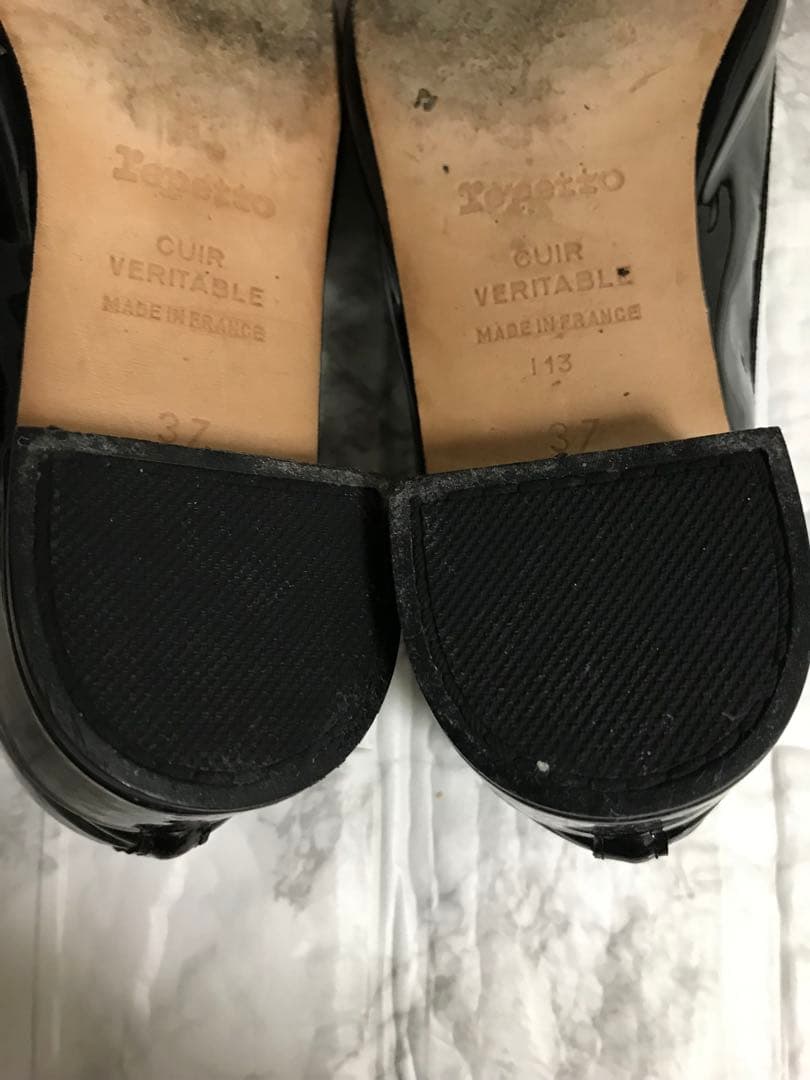 repetto Cendrillon レペット サンドリオンブラック 37サイズ