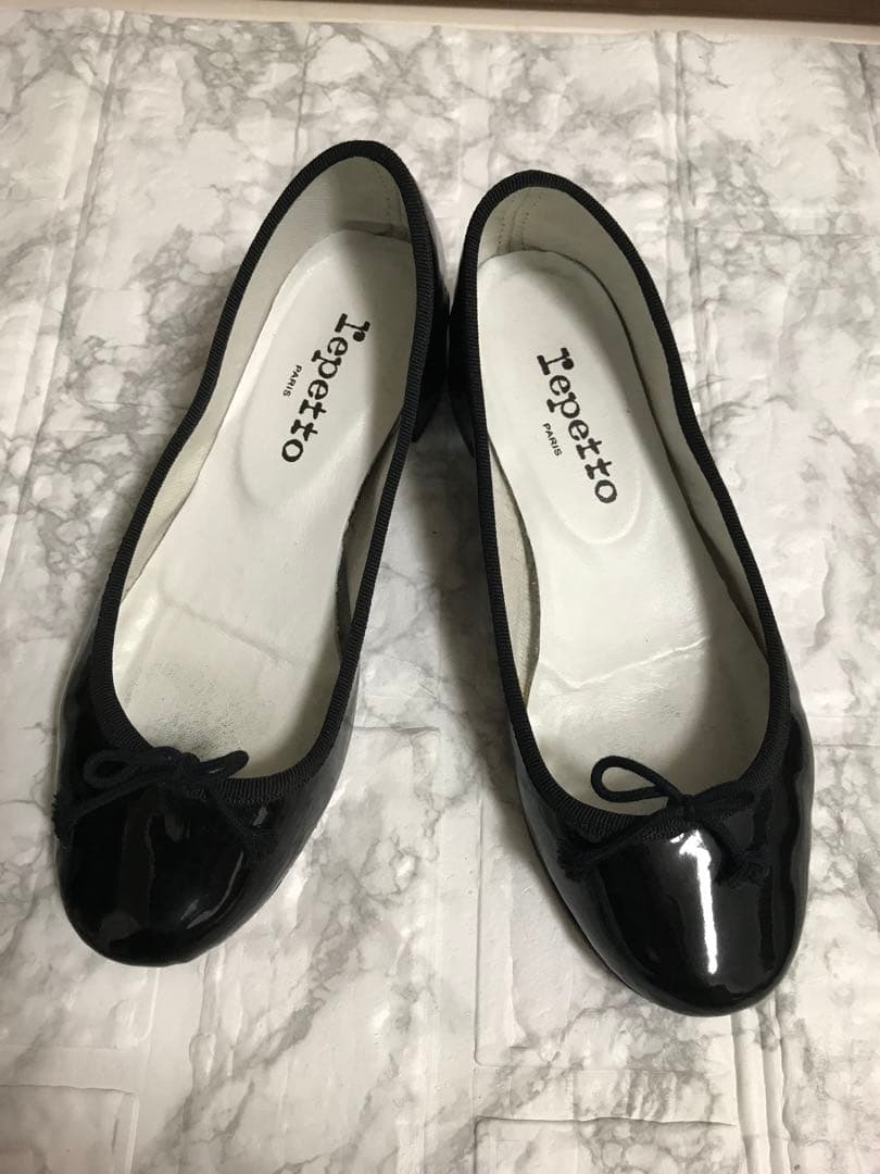 repetto Cendrillon レペット サンドリオンブラック 37サイズ