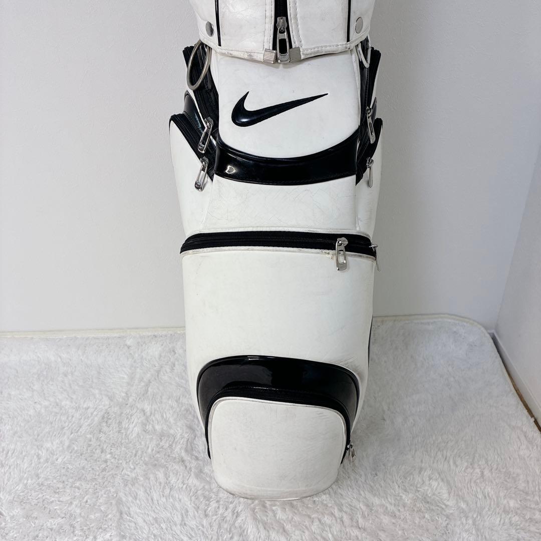 完売品希少　ナイキ　ゴルフ　ホワイト　ド迫力 キャディバッグ NIKE