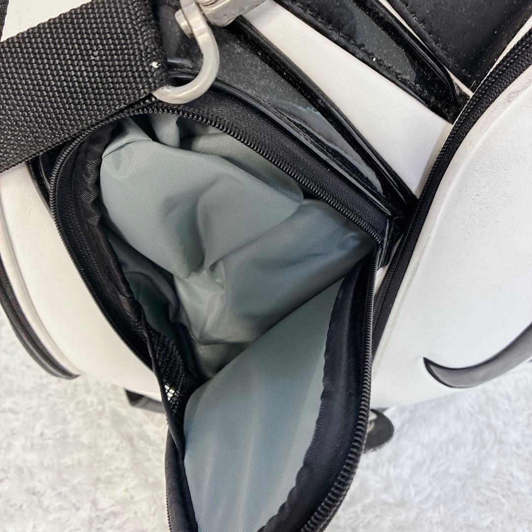 完売品希少　ナイキ　ゴルフ　ホワイト　ド迫力 キャディバッグ NIKE