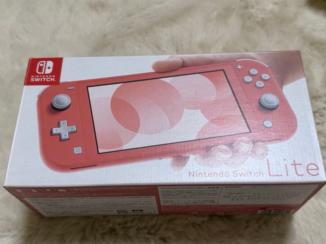 ニンテンドーswitch ライト　コーラル