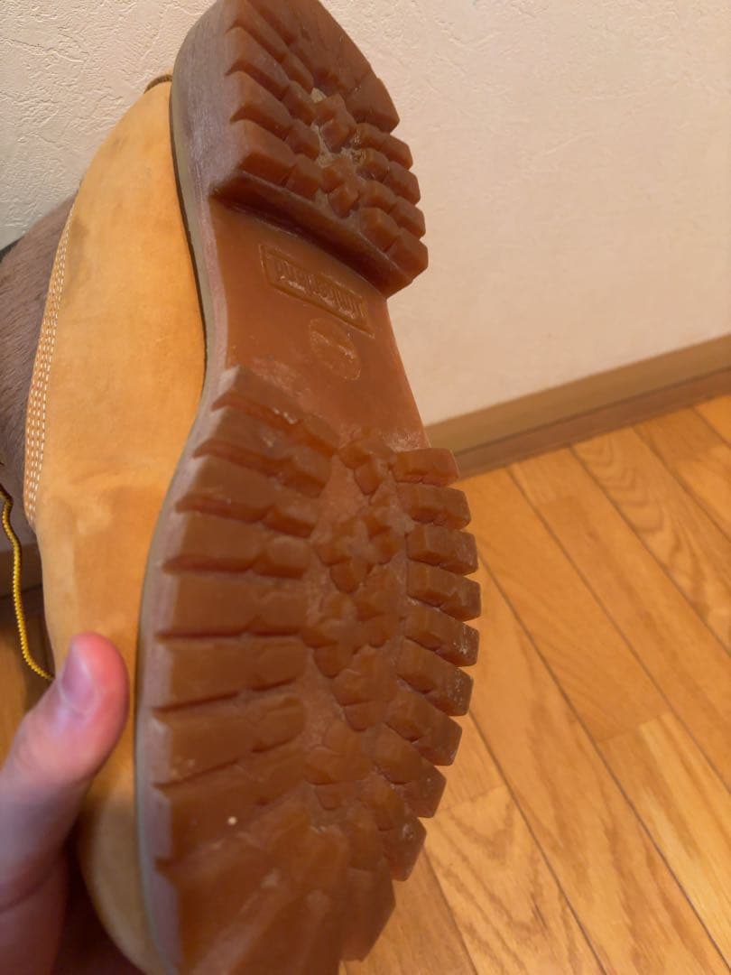 ティンバーランド Timberland イエローヌバックブーツ✖️ハラコ