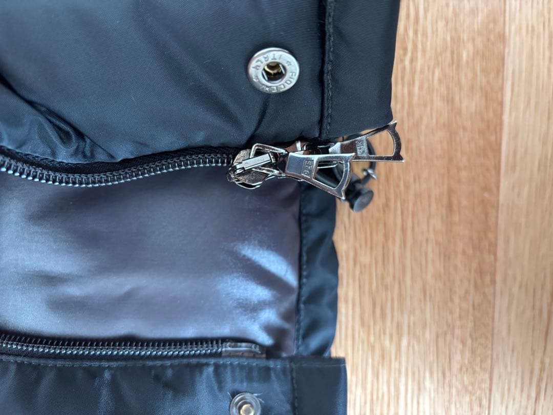 wjk×DUVETICA コラボ ダウンベスト 黒 L 高級グースダウン使用