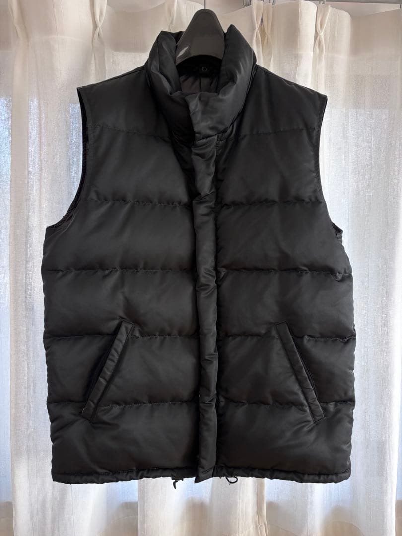 wjk×DUVETICA コラボ ダウンベスト 黒 L 高級グースダウン使用