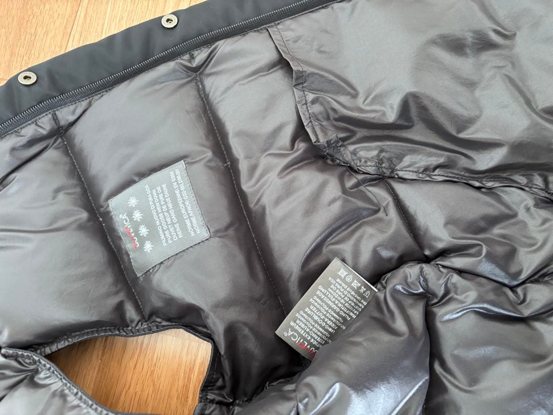 wjk×DUVETICA コラボ ダウンベスト 黒 L 高級グースダウン使用