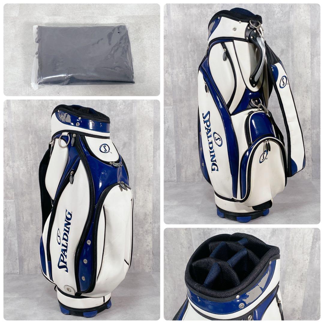 T206 スポルディング ゴルフクラブ メンズ フルセット 白 青 初心者