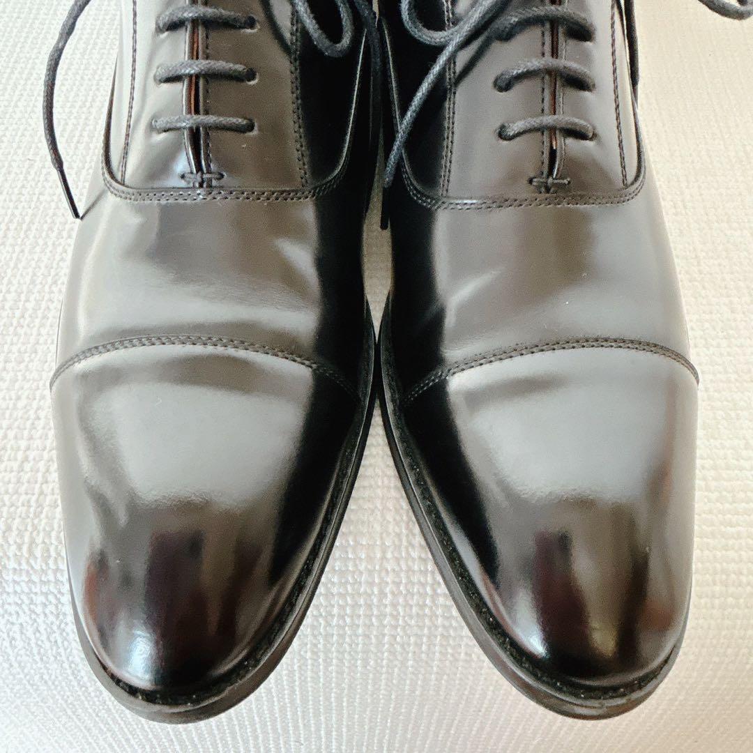 未使用級✨️REGAL 25 a 811R ストレートチップ オックスフォード 黒