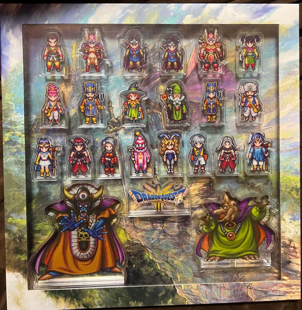 ドラゴンクエストⅠ Ⅱ・ドラゴンクエストⅢ アクリルブロック コンプリートセット