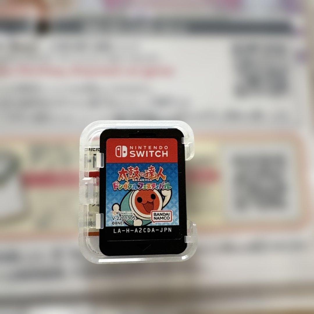 ニンテンドースイッチ 太鼓の達人ドンダフルフェスティバル＆太鼓セット