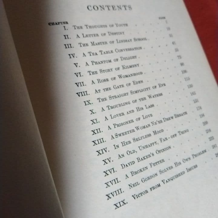 KILMENY of The ORCHARD果樹園のセレナーデ✴1910年✴初版