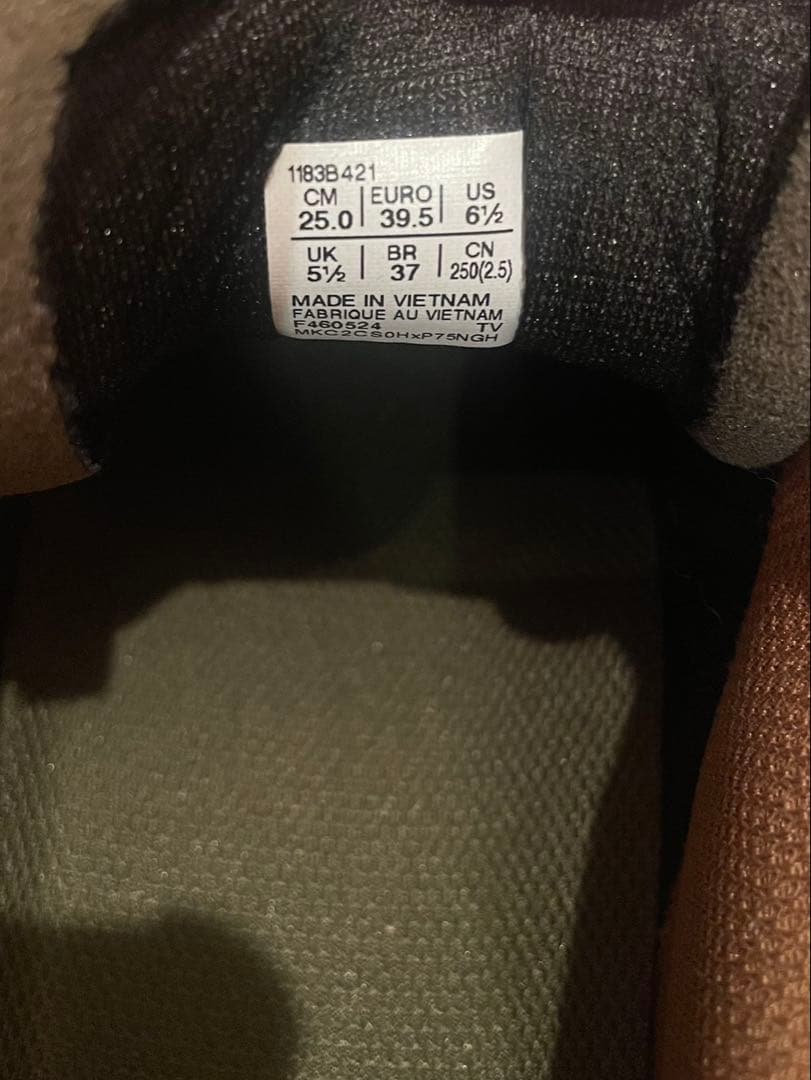 OnitsukaTiger DENTIGRE LS ブラウン 25